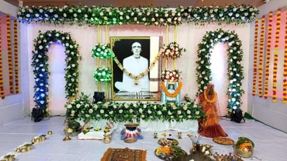 A rally was organized to mark saint Sri Ramthakur on his 166th birth anniversary in Agartala. TIWN Pic Jan 31 A rally was organized to mark saint Sri Ramthakur on his 166th birth anniversary in Agartala. TIWN Pic Jan 31